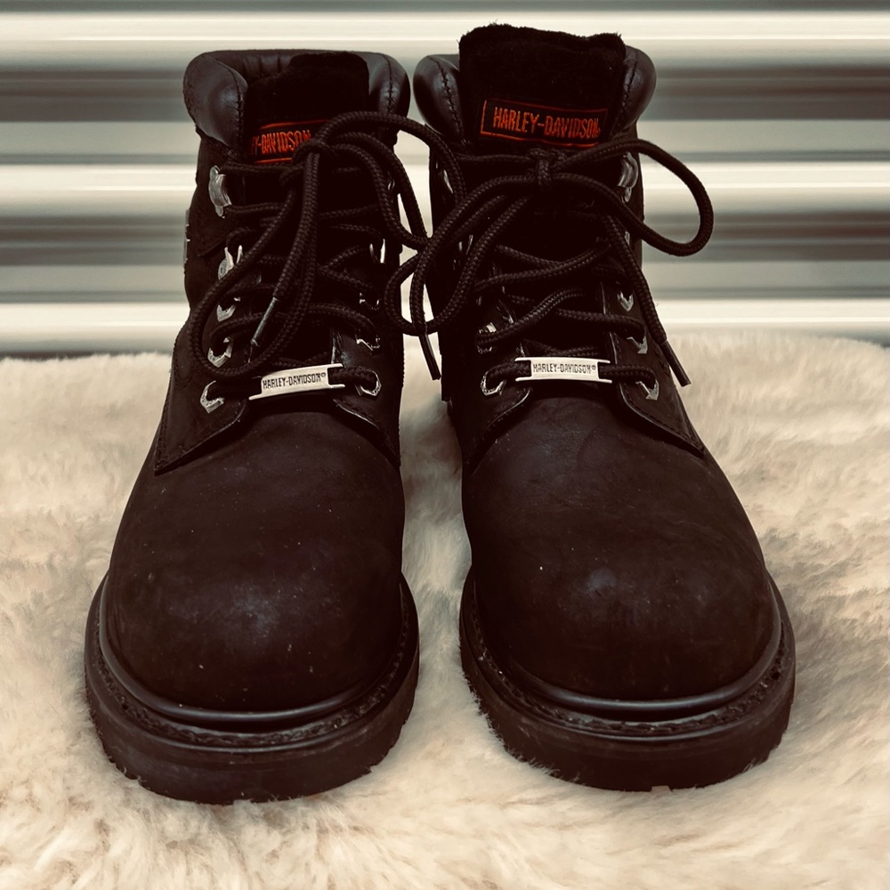 NIB Women’s Black Harley-Davidson Boots